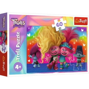 Dėlionė Trefl Trolls 17386T, 22 cm x 33 cm