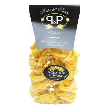 Makaronai su citrinų sultimis TAGLIATELLE