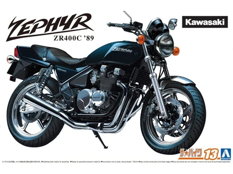 Aoshima - Kawasaki ZR400C Zephyr '89, 1/12, 06395