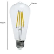 "Arcchio" LED kaimiška lempa skaidri E27 3,8W 3000K 806lm
