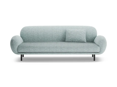 Sofa, "Poppy", 3 Seats, 208x72x82, Muted Blue