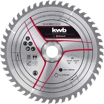 Pjovimo diskas Einhell KWB, 250 mm x 30 mm