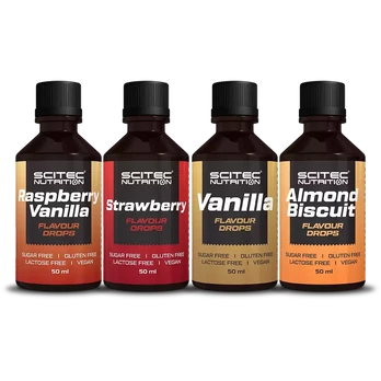 Scitec Flavour Drops (skonio lašai) 50 ml.