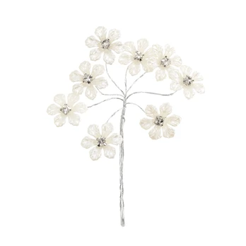 Artificial branch SHINE 13cm, flowers