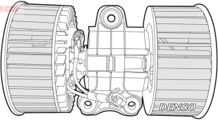 Vidaus pūtiklis DENSO DEA05004 kaina