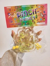Letenėlė antistresinis žaislas squishy didelė permatoma kaina