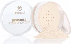 Dermacol Invisible Fixing Powder Baltas biri pudra 13g
