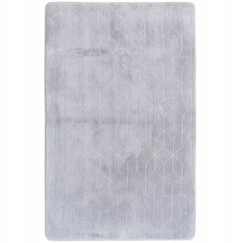 Strado Rabbit 3d kilimas 160x220 Silver – minkštas ir neslystantis