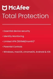 Total Protection 2023 McAfee kaina
