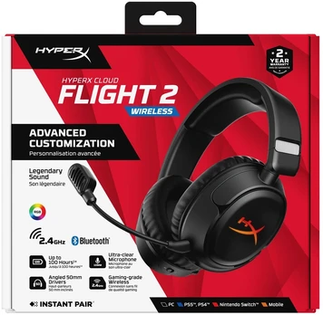 Ausinės HyperX Cloud Flight 2
