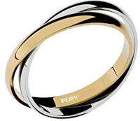 Furiosa Interwoven bicolor ring Split SR-SPLIT