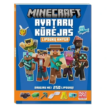 Knyga MINECRAFT. AVATARŲ KŪRĖJAS