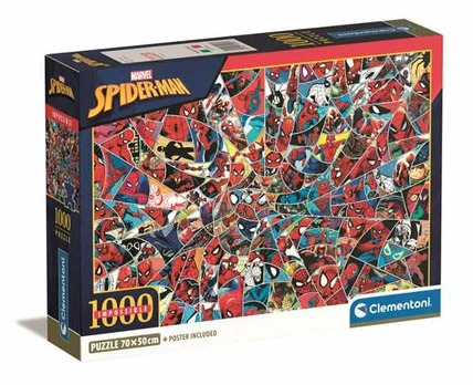 Clementoni CLE puzzle 1000 Compact SpiderMan 39916