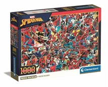 Clementoni CLE puzzle 1000 Compact SpiderMan 39916 kaina