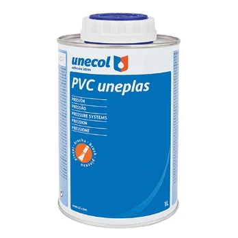 Adhesive for PVC pipe Unecol Uneplas A2040 Teptukas 1 L