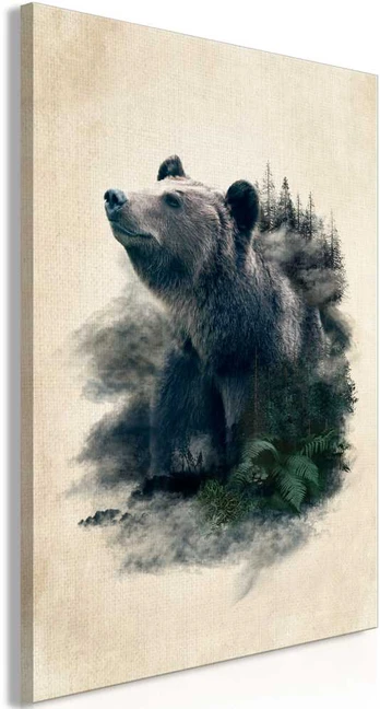 Artgeist Paveikslas - Bear Valley (1 Part) Vertical