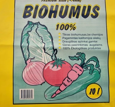 Biohumusas, 10 l