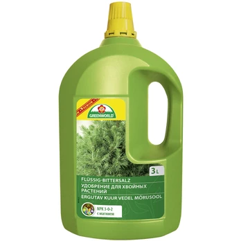 Trąšos spygliuočiams Greenworld, skystos, 3 l