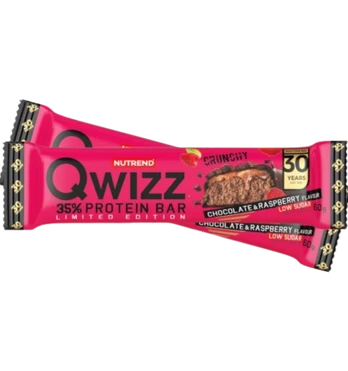 Nutrend Qwizz 35% Protein Bar, Chocolate Raspberry, 60 g