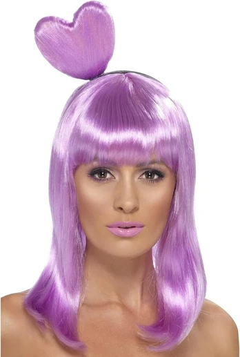 Smiffy's Candy Queen perukas - alyvinis