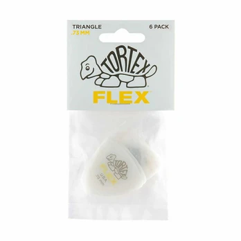 Mediatorių komplektas 0.73 Dunlop Pick Tortex Flex Triangle