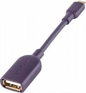 Furutech ADL microUSB USB adapteris - USB juodas