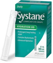 Alcon Systane® Hydration Ud akių lašai 30x 0,7ml kaina