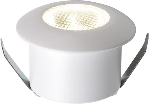 1,2W LED įleidžiamas šviestuvas ASSO, baltas