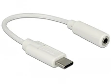 USB adapteris Delock USB-C – 3,5 mm baltas lizdas (65913) kaina