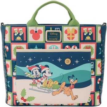 Loungefly Disney Mickey & Minnie Holiday bag backpack