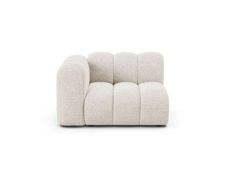 Modul Left, "Lupine", 1 Seat, 115x95x70, Light Beige