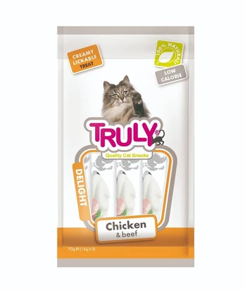 Truly - Cat Creamy Lickable Chicken &amp; Beef 70g - (WP11376)