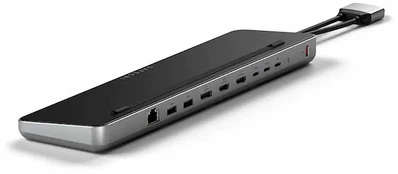 Satechi USB-C dviejų dokų stovas kaina