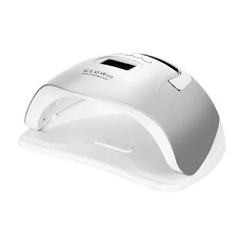 UV/LED nagų lempa GLOW F2 220W SILVER