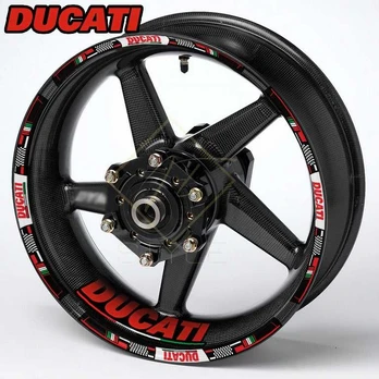 Ducati ratlankių lipdukai – Italy Edition 20 vnt. rinkinys