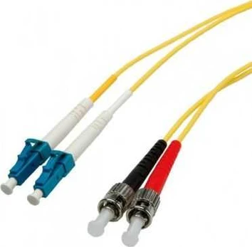 Rotronic Patchcord światłowodowy LWL duplex E9/125um LC/ST 2.0m