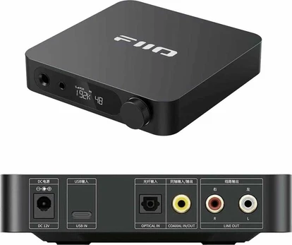 FiiO K11 Juodas Headphone Amplifier Stalinis ausinių stiprintuvas su DAC
