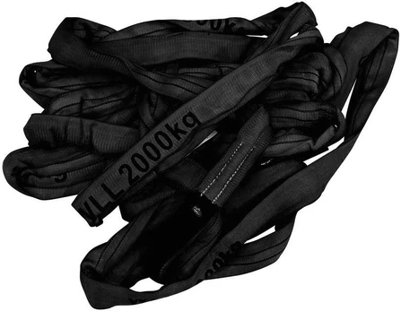 Tvirtinimo diržas SHZ Roundsling 2m 2000KG juodas