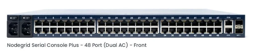 ZPE Nodegrid Serial Console Plus ZPE-NSCP-T48R-CORE-DAC-5G terminalų prieigos serveris