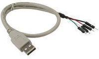 Intos Į USB jungtį. - USB wew., 0,4m, Balta (33440A)