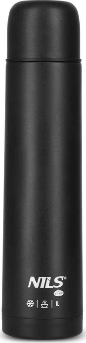 Nils Extreme NC3804 NILS CAMP Juodas 1000 ML TURISTINIS TERMOSAS
