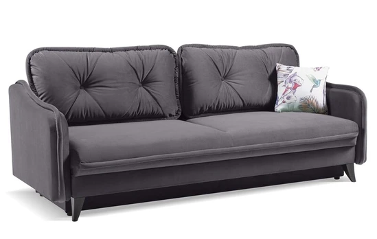 Trivietė sofa - lova Marta, pilka