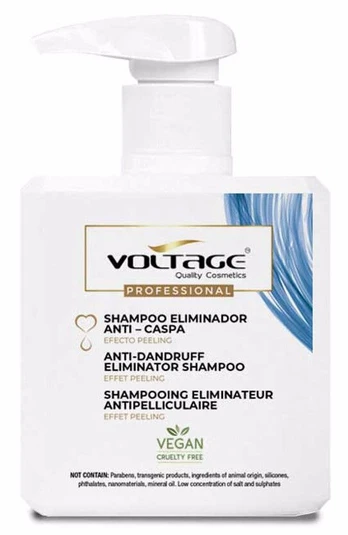 Voltage Cosmetics Šampūnas nuo pleiskanų Voltage (500 ml)