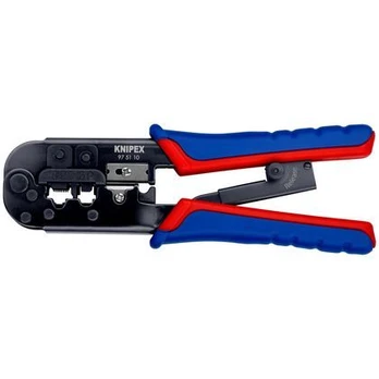 Profesionalios RJ45 jungčių užspaudimo replės Knipex