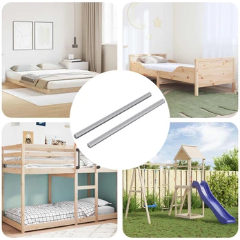 Vijakų strypai 2 pcs Sidabro