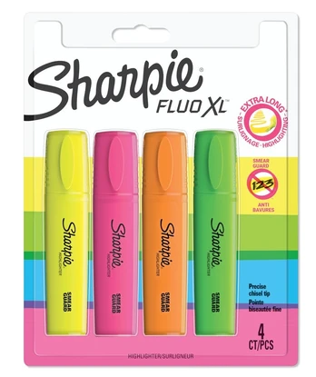 Teksto žymeklių rinkinys Sharpie 4 sp.