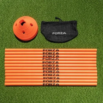 Forza Supercone stulpelių ir kūgių rinkinys, oranžinis
