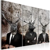 Artgeist Paveikslas - Deer in Suits I kaina