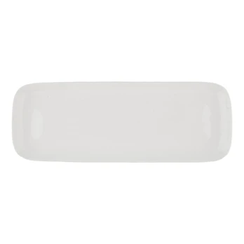 Pietų lėkštė AURORA WHITE, stačiakampio formos, 29 cm
