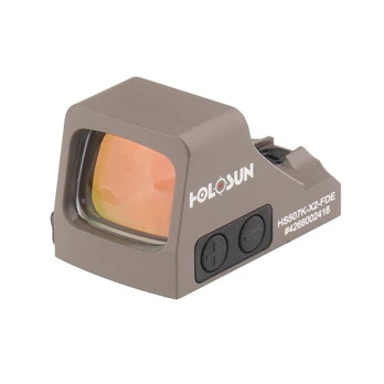 Holosun HS507K X2 FDE Open Reflex SubCompact Pistol Sight Kolimatoriaus taikiklis